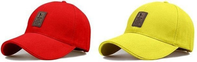 HOZIE Embellished Sports/Regular Cap Cap(Pack of 2)