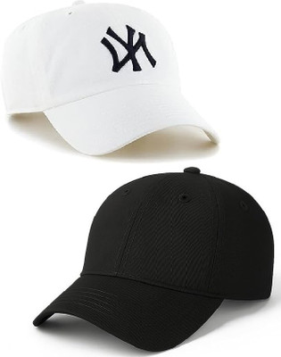 ILLARION Embroidered, Self Design, Solid Sports/Regular Cap Cap(Pack of 2)