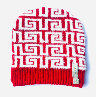ALOSIUS Self Design Beanie Cap