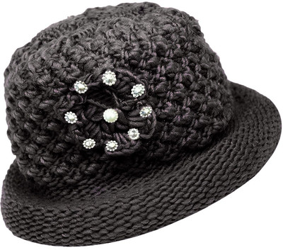 TRUE INDIAN Self Design, Woven Skull Cap Cap