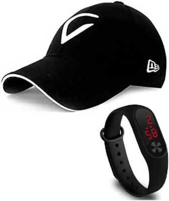 KARIYA Self Design Sports/Regular Cap Cap(Pack of 2)