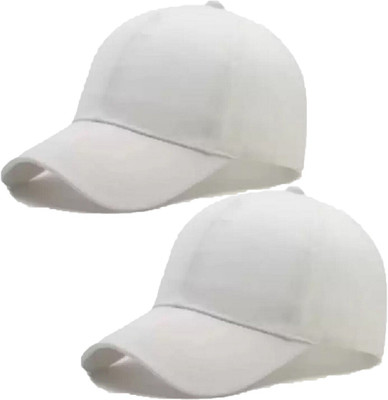 EDENSCOPE Self Design, Solid Sports/Regular Cap Cap(Pack of 2)