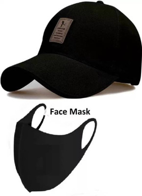 Welim Embellished, Self Design Sports/Regular Cap Cap(Pack of 2)