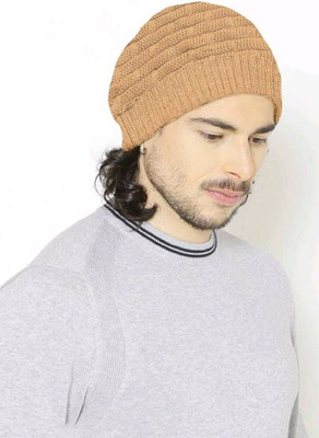 WHYME FASHION Self Design Beanie Cap