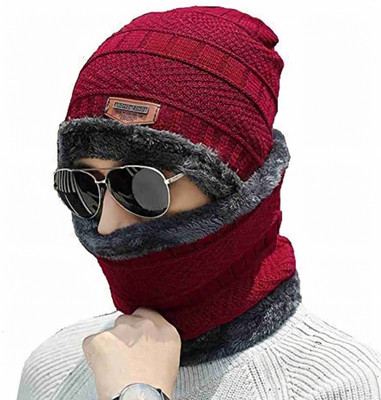 HF THE FASHION WORLD Solid Beanie