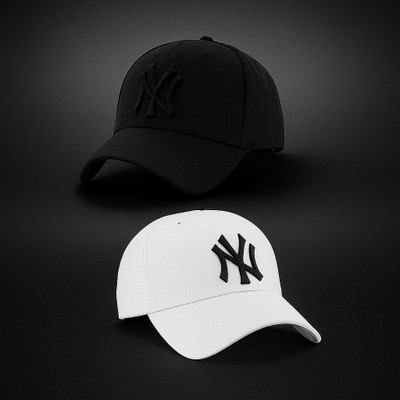 cap world Embroidered, Self Design, Solid Sports/Regular Cap Cap(Pack of 2)