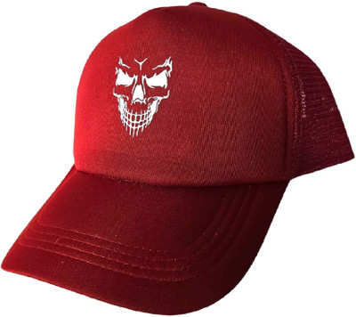 FashMade Printed, Graphic Print, Self Design, Solid Trucker Cap Cap