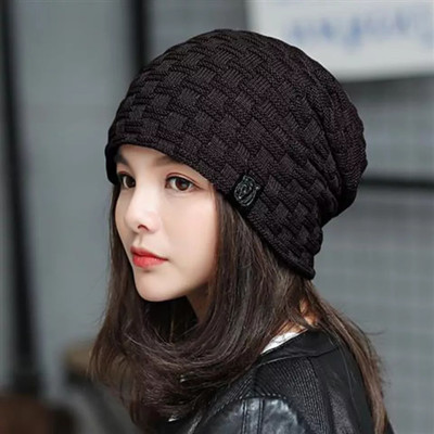 Evanden Self Design, Solid, Woven Beanie Cap