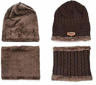 Nk tip top Beanie Cap(Pack of 2)