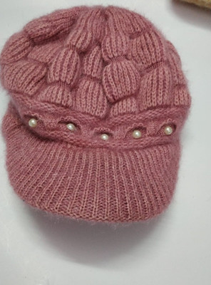 DARSH COLLECTION Self Design Beanie Cap