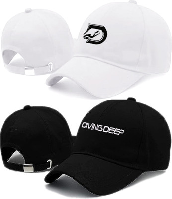 UMMISS Embroidered Sports/Regular Cap Cap(Pack of 2)
