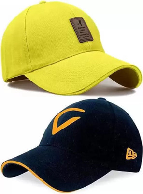 FLEXCY Sports/Regular Cap Cap(Pack of 2)