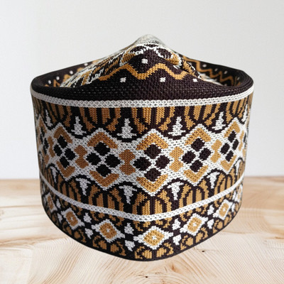 Barkati Printed Prayer Cap Cap