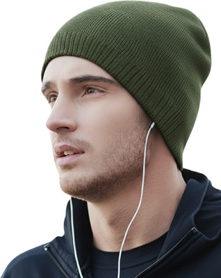ZACHARIAS Solid Beanie Cap