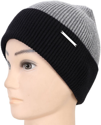 BONJOUR Solid Beanie Cap