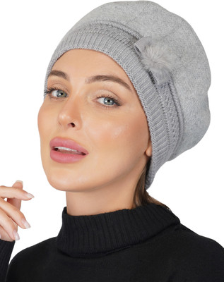 iSweven Solid, Woven, Printed Beanie Cap