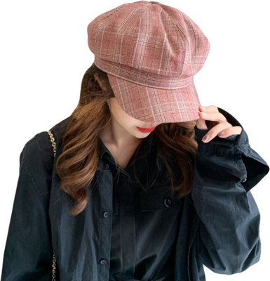 iSweven Checkered Sports/Regular Cap Cap