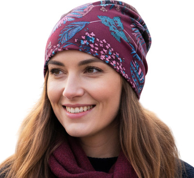 MOMISY Solid Beanie Cap