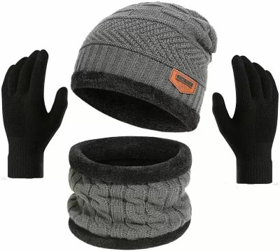 ghanim Solid Beanie Cap