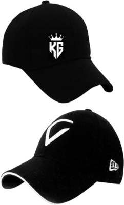 Welim Self Design Sports/Regular Cap Cap(Pack of 2)