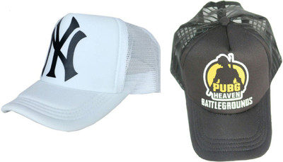 FashMade Printed Sports/Regular Cap Cap(Pack of 2)