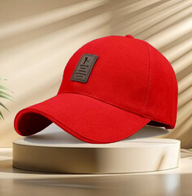 FD FLORIDA Solid, Self Design Sports/Regular Cap Cap