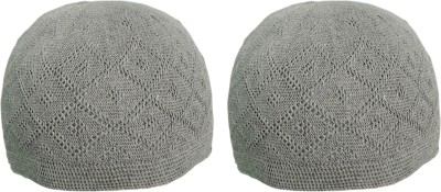 Shaarish Solid Prayer Cap Cap(Pack of 2)