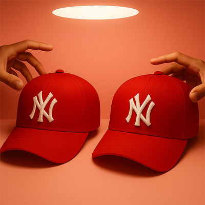 CLASSYMESSI Embroidered, Self Design, Solid Sports/Regular Cap Cap(Pack of 2)