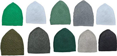 FAFetraders Solid Prayer Cap Cap(Pack of 10)