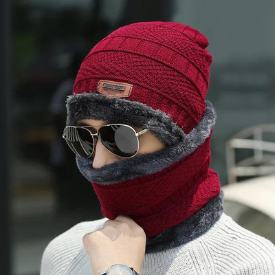 WINTER ZON Woven Beanie Cap(Pack of 2)