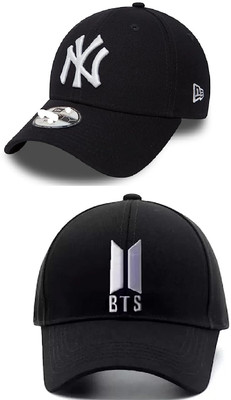 Nk tip top Embroidered, Self Design, Solid Sports/Regular Cap Cap(Pack of 2)