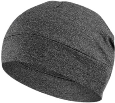 HEENA HOSIERY Solid Skull Cap Cap