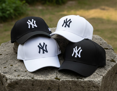 cap world Embroidered, Self Design, Solid Sports/Regular Cap Cap(Pack of 4)