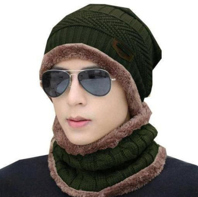 estilo flem Beanie Cap(Pack of 2)