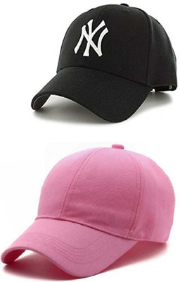 EDENSCOPE Solid, Embroidered Sports/Regular Cap Cap(Pack of 2)