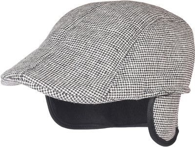 ZACHARIAS Checkered Skull Cap Cap