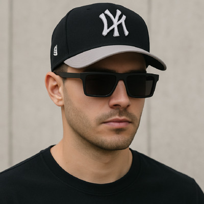 FD FLORIDA Embroidered, Solid, Self Design Sports/Regular Cap Cap