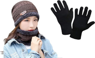 TruFlair Woven Beanie Cap