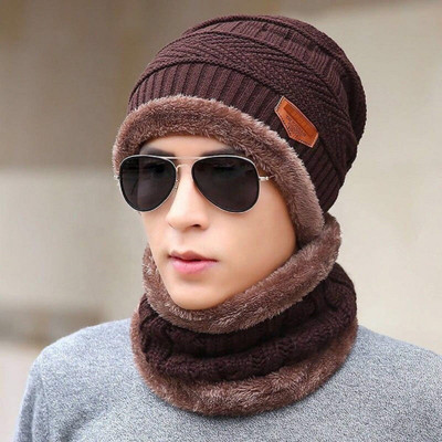 KRAZO FASHION Solid Beanie Cap(Pack of 2)