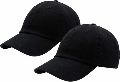 ROY Self Design Sports/Regular Cap Cap(Pack of 2)