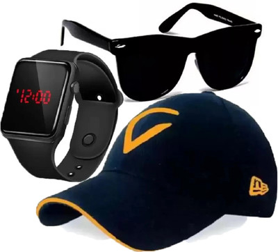FLEXCY Sports/Regular Cap Cap(Pack of 3)