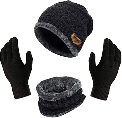 ALAMOS Woven Beanie Cap(Pack of 2)
