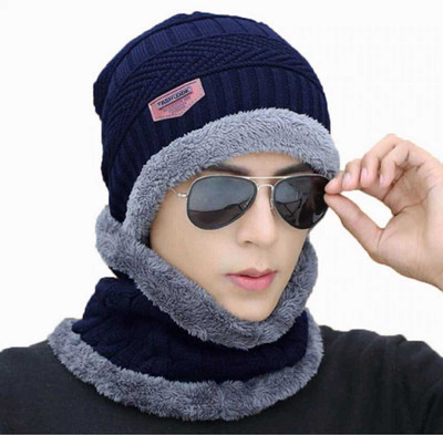 estilo flem Beanie Cap(Pack of 2)