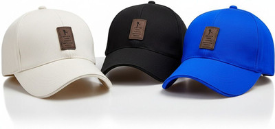 ILLEARION Self Design, Solid Sports/Regular Cap Cap(Pack of 3)