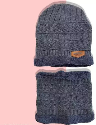 Shaoki Solid Beanie Cap(Pack of 3)