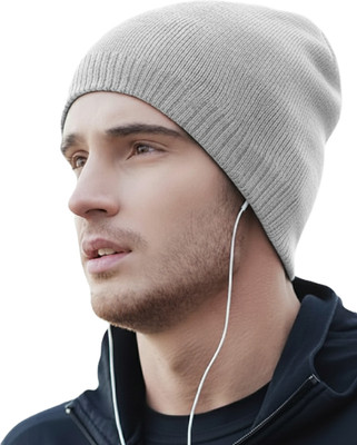 ZACHARIAS Solid Beanie Cap