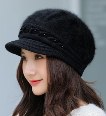 FIRMED STRING Self Design, Embellished Beanie Cap