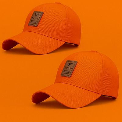 CLASSYMESSI Solid, Self Design Sports/Regular Cap Cap(Pack of 2)