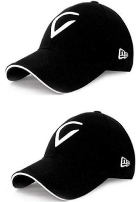 EDENSCOPE Solid, Self Design Sports/Regular Cap Cap(Pack of 2)