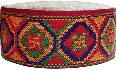 Suryanshi Embroidered Skull Cap Cap